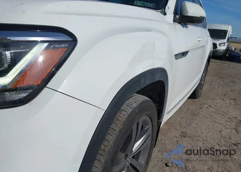 2021 Volkswagen Atlas 3.6L V6 Se W/Technology R-Line from USA, damaged, VIN 1V2RR2CA7MC587264